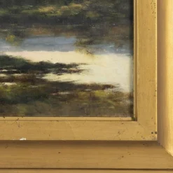 Júlio Ramos, Flusslandschaft, Ölgemälde