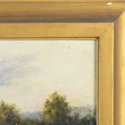 Júlio Ramos, Flusslandschaft, Ölgemälde