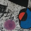 Joan Miro, Das gelbe und das rote Auge, Lithographie