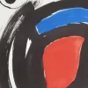 Joan Miro, Galleria Il Milione: Präsentation der Bände von Juan Perucho, 1969, Lithographie, gerahmt