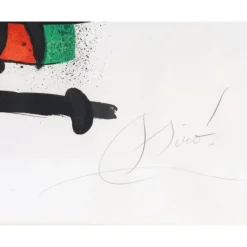 Joan Miro, La Rapt, Farblithographie