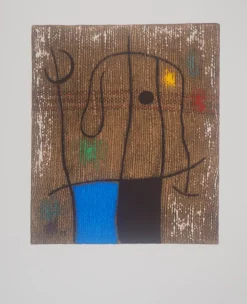 Joan Miro, L'astrologue, Lithographie