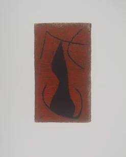 Joan Miro, Liegende Frau, Lithographie