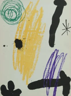 Joan Miro, Obra Inedita Recent III, Lithographie