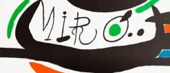 Joan Miro, Osaka, Lithographie