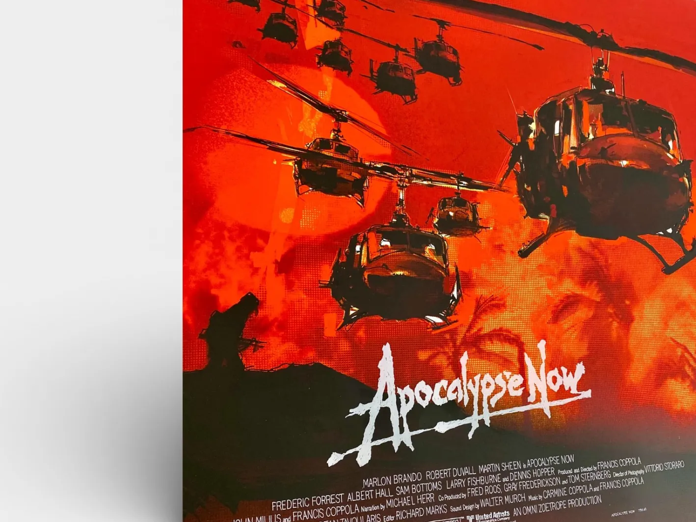 Jock (Mark Simpson), Apocalypse Now, 2015, Künstlersicherer Siebdruck