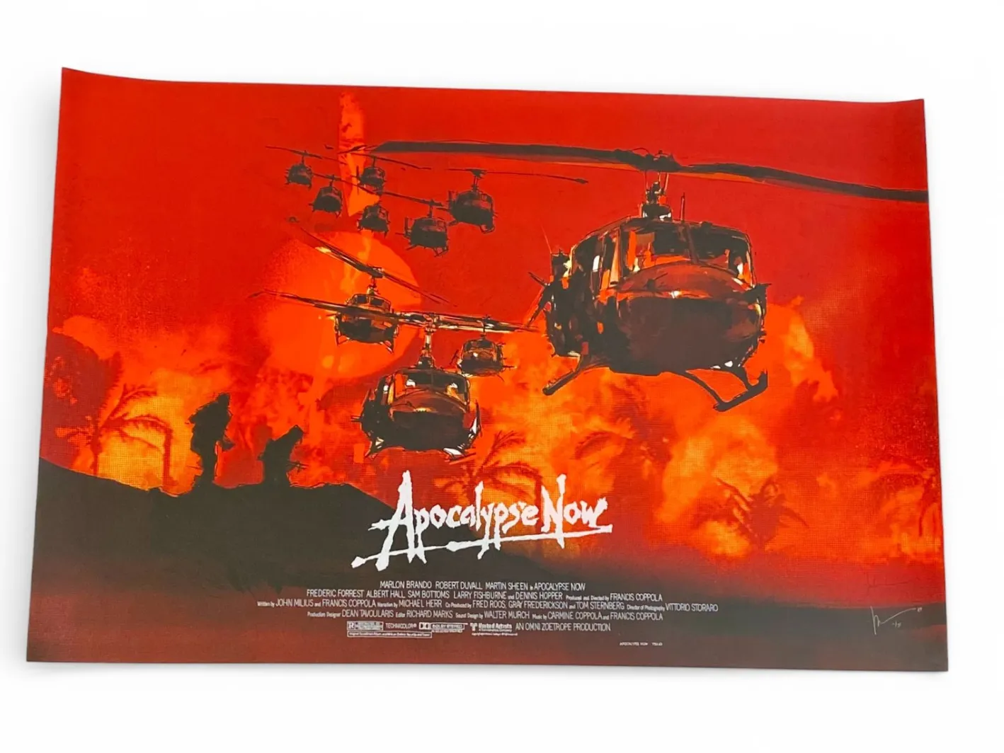 Jock (Mark Simpson), Apocalypse Now, 2015, Künstlersicherer Siebdruck