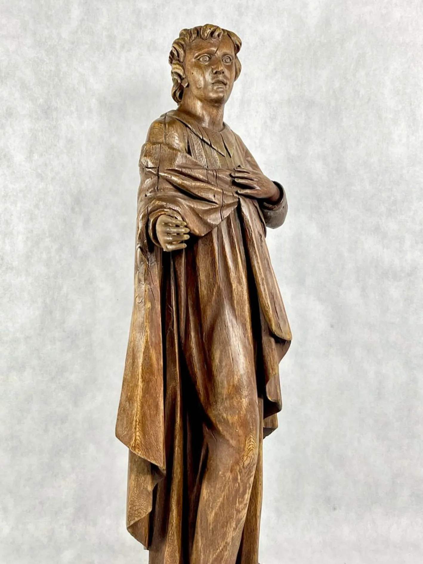 Johannes der Täufer, 1800er, Eiche