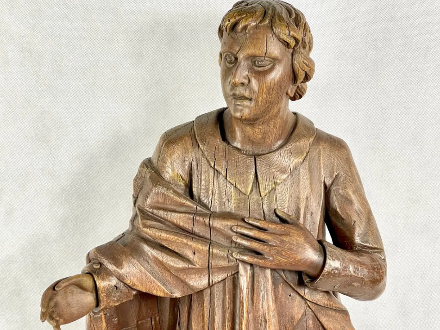 Johannes der Täufer, 1800er, Eiche