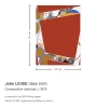 John Levee, Composition Abstraite I, 1975, Siebdruck