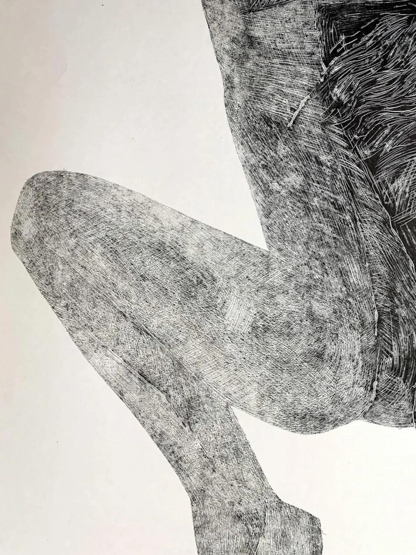 Jolanta Johnsson, Mensch, 1998, Druck auf Papier