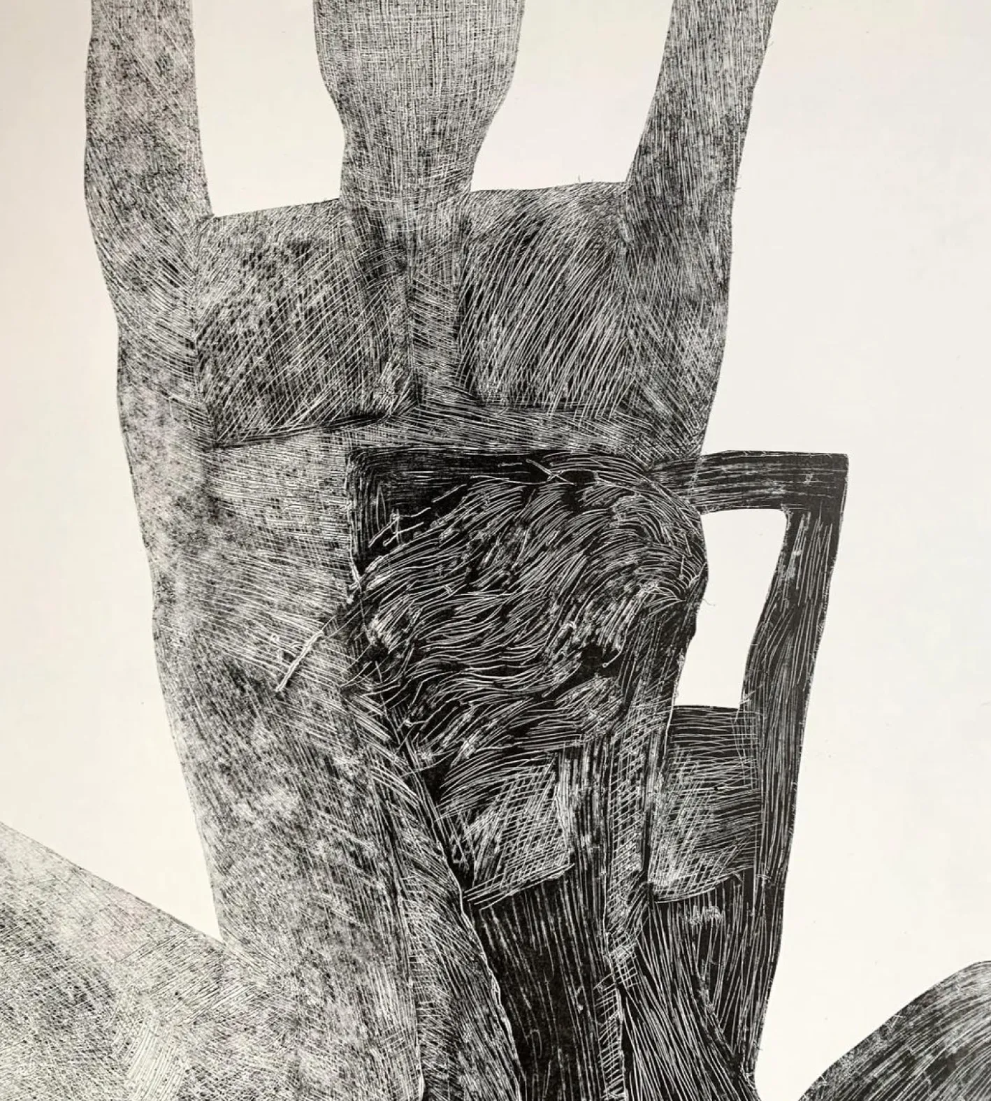 Jolanta Johnsson, Mensch, 1998, Druck auf Papier