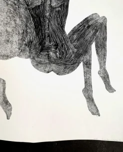 Jolanta Johnsson, Mensch, 1998, Druck auf Papier