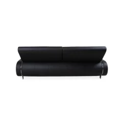 Joop! Swing Leder Bett Schwarzes Doppelbett
