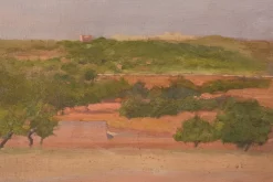 Jose Benlliure Y Ortiz, Mediterrane Landschaft, 1890er, Öl auf Leinwand