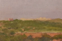 Jose Benlliure Y Ortiz, Mediterrane Landschaft, 1890er, Öl auf Leinwand
