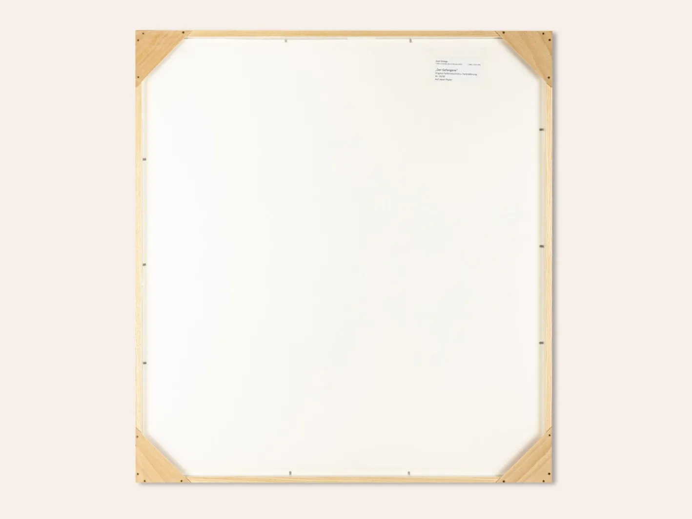 José Ortega, El Prisonero, Coloradation, 1970