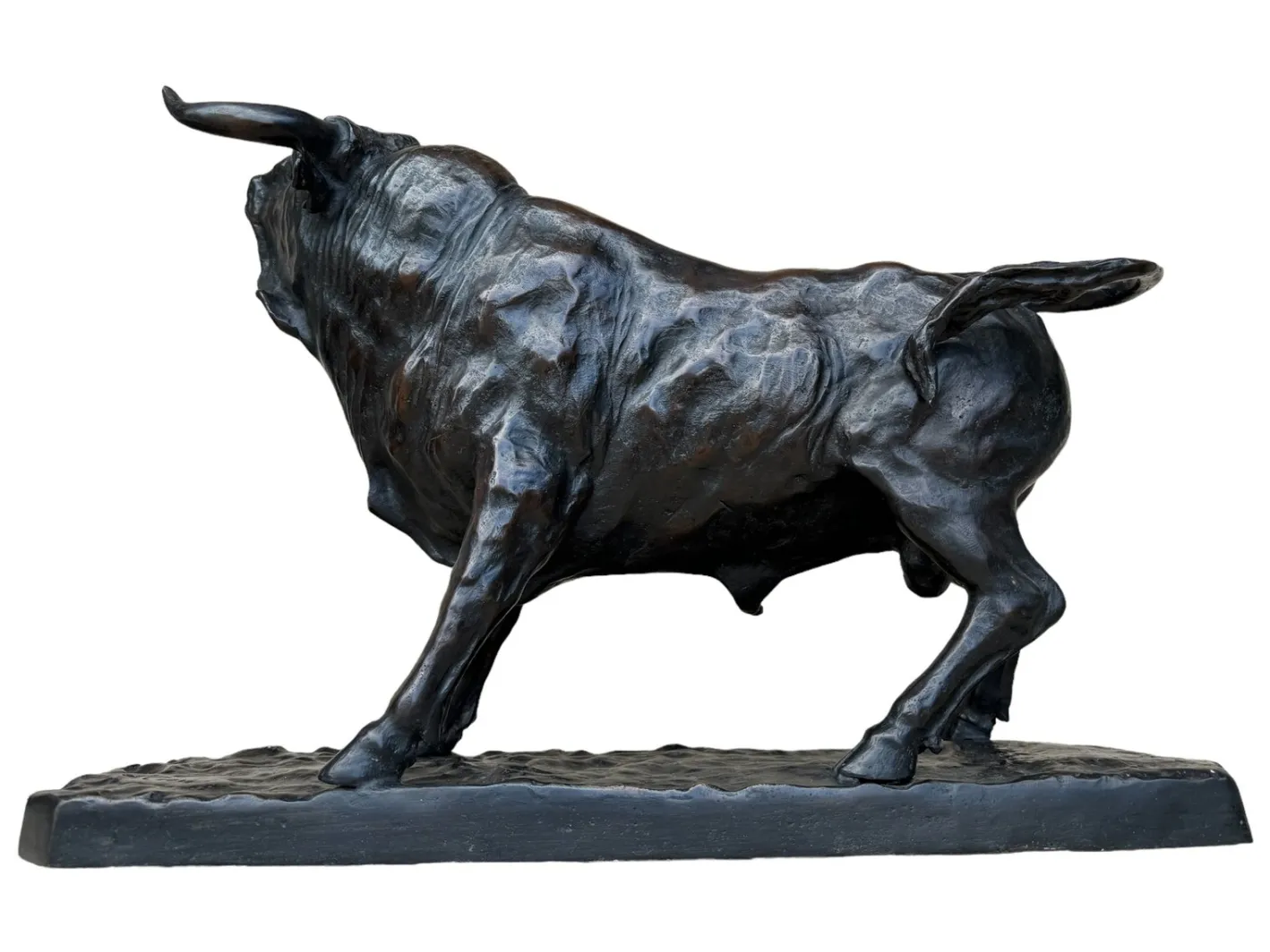 Juan Cuavas, Stier, 1920, Bronze
