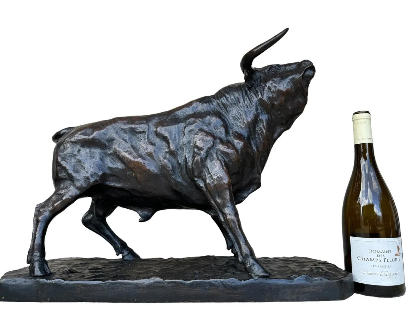 Juan Cuavas, Stier, 1920, Bronze