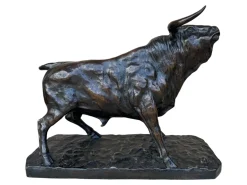 Juan Cuavas, Stier, 1920, Bronze
