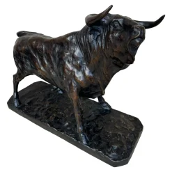 Juan Cuavas, Stier, 1920, Bronze