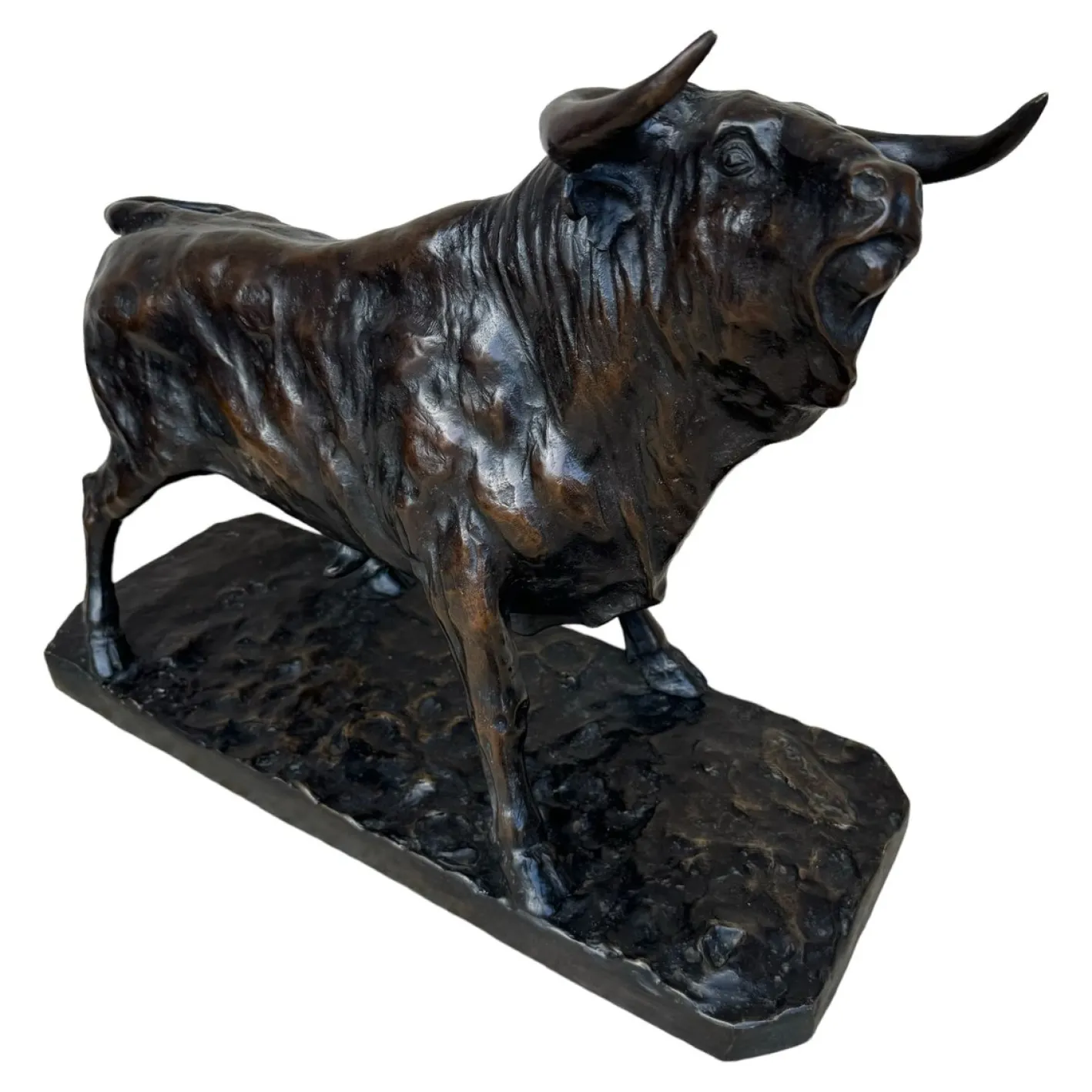 Juan Cuavas, Stier, 1920, Bronze