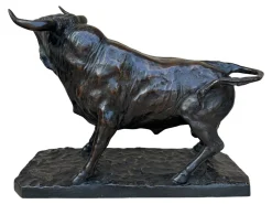 Juan Cuavas, Stier, 1920, Bronze