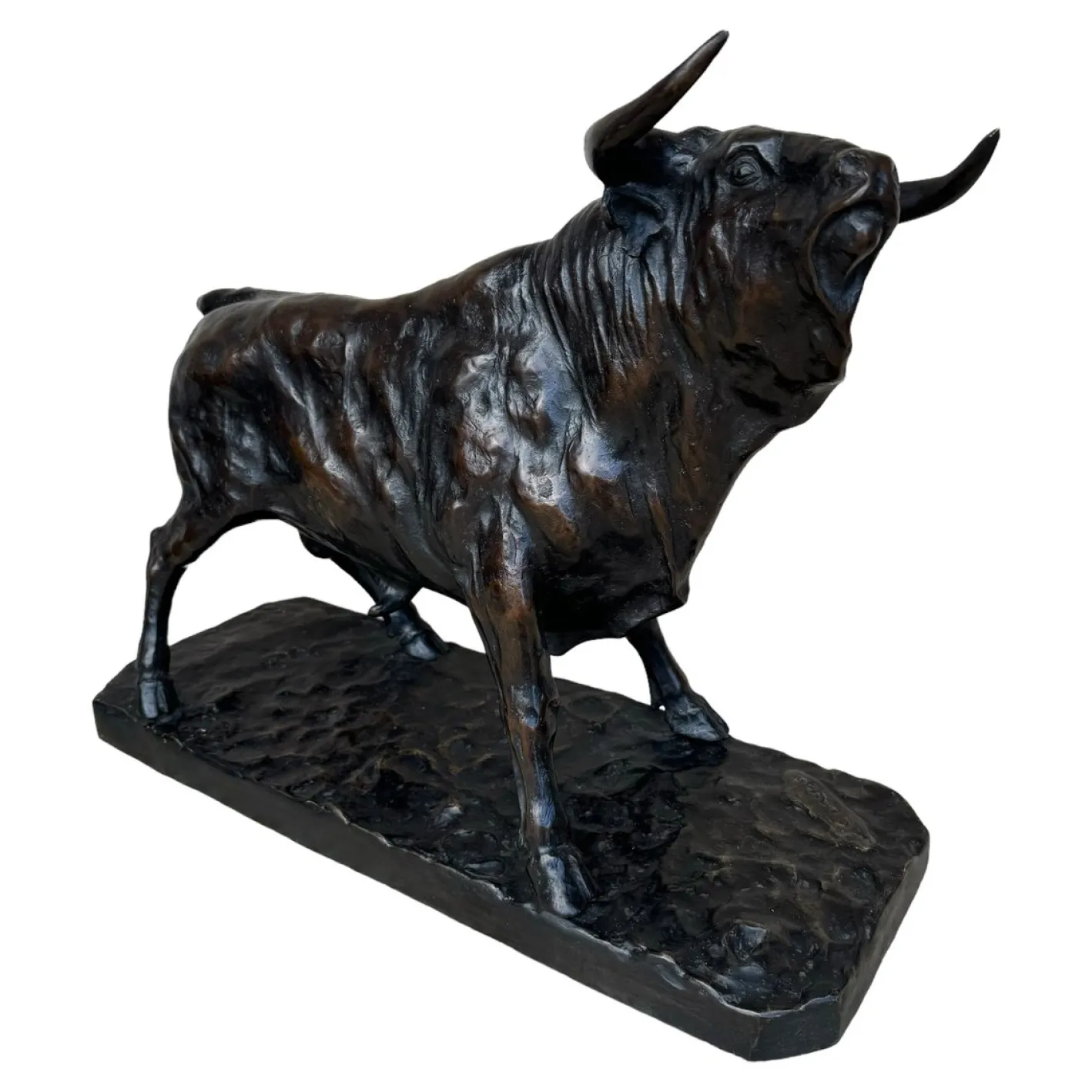 Juan Cuavas, Stier, 1920, Bronze