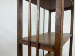 Jugendstil Bücherregal aus Holz, 1890er