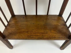 Jugendstil Bücherregal aus Holz, 1890er