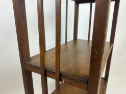 Jugendstil Bücherregal aus Holz, 1890er