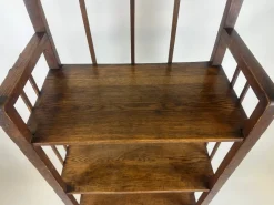 Jugendstil Bücherregal aus Holz, 1890er