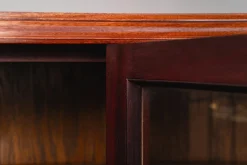 Jugendstil Bücherregal aus Mahagoni