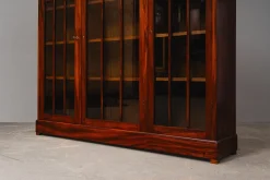 Jugendstil Bücherregal aus Mahagoni