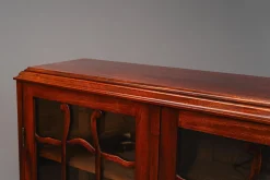 Jugendstil Bücherregal aus Mahagoni