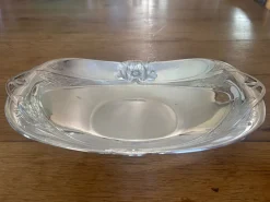 Jugendstil Brotkorb aus versilbertem Metall von Gallia Christofle, 1890er