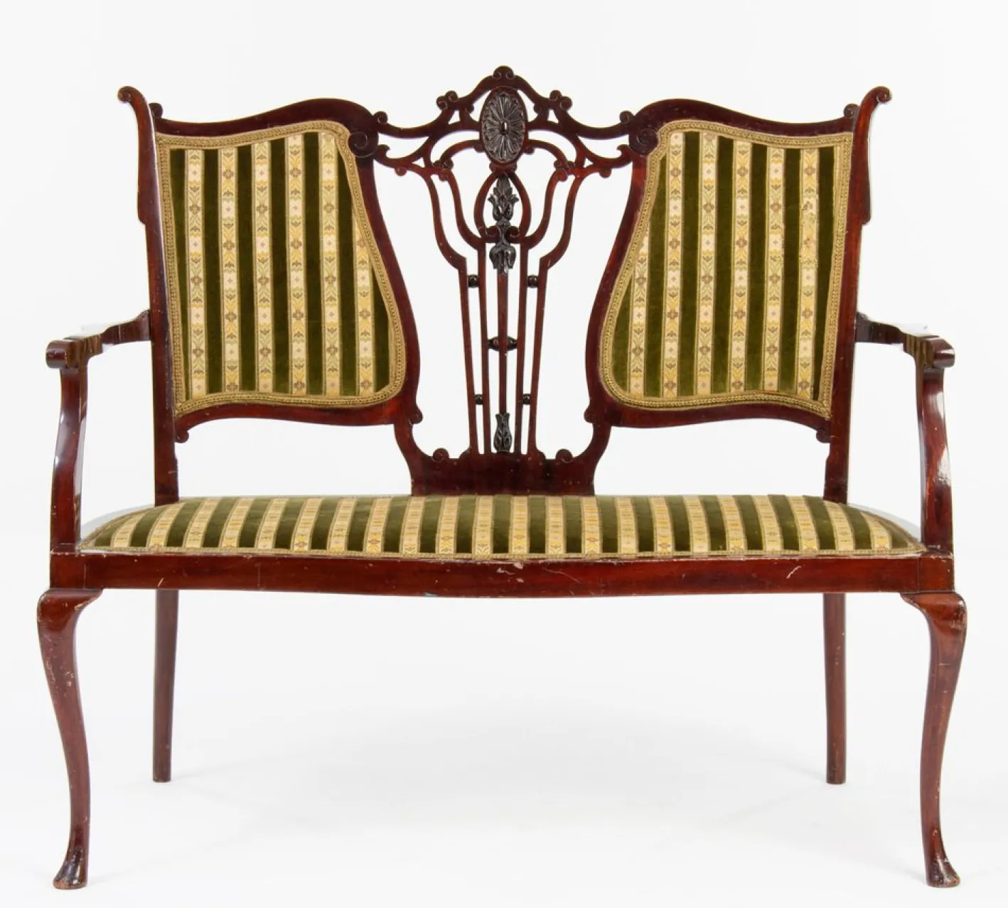Jugendstil Chippendale Wohnzimmer Set, 11er Set