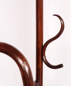 Jugendstil Garderobe mit Spiegel von Thonet, 1910er
