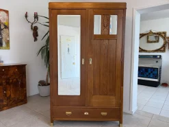 Jugendstil Kleiderschrank, 1890er