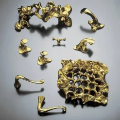 Jugendstil Messing Türknauf von Antoni Gaudí für BD, 2010