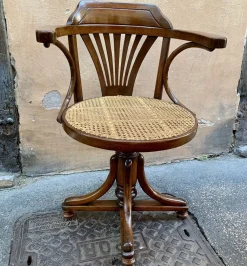 Jugendstil Modell Nr. 3 Drehstuhl von Michael Thonet für Thonet, Österreich, 1910er