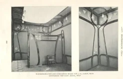 Jugendstil Modell Nr. 715 Wohnzimmer Set von Gustav Siegel für Jacob & Josef Kohn, Wien 1905, 3er Set