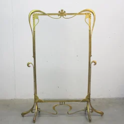 Jugendstil Paravent Rahmen, 1890er