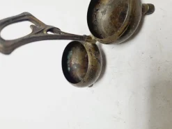 Jugendstil Salz- und Pfefferstreuer von Niemen Glassworks, Poland, 1920er