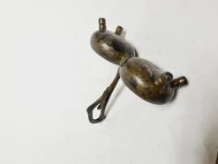 Jugendstil Salz- und Pfefferstreuer von Niemen Glassworks, Poland, 1920er