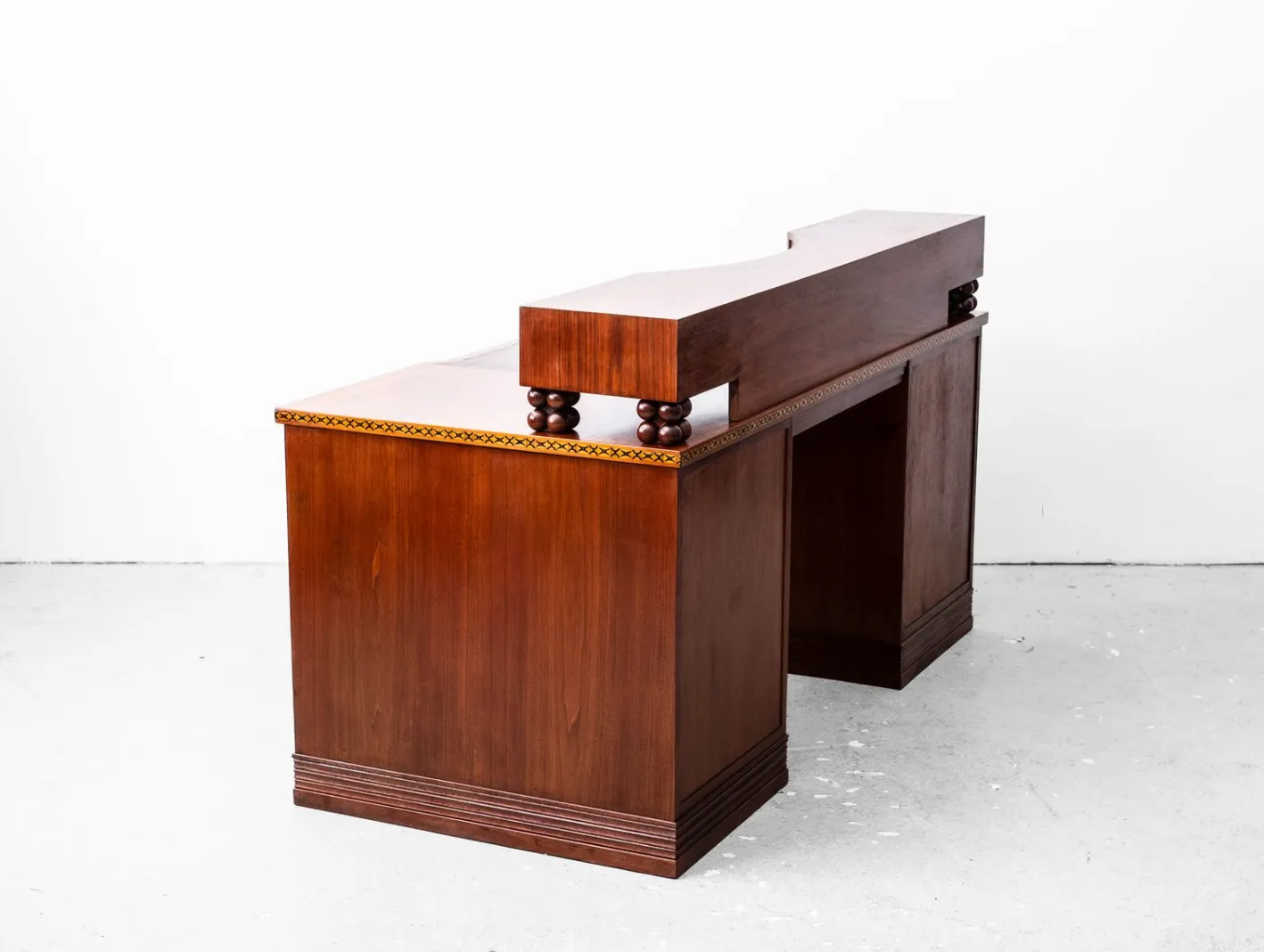 Jugendstil Schreibtisch von Matthias Feller für Moritz Ballin, München, Deutschland, 1912