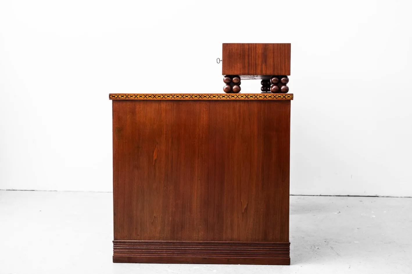 Jugendstil Schreibtisch von Matthias Feller für Moritz Ballin, München, Deutschland, 1912