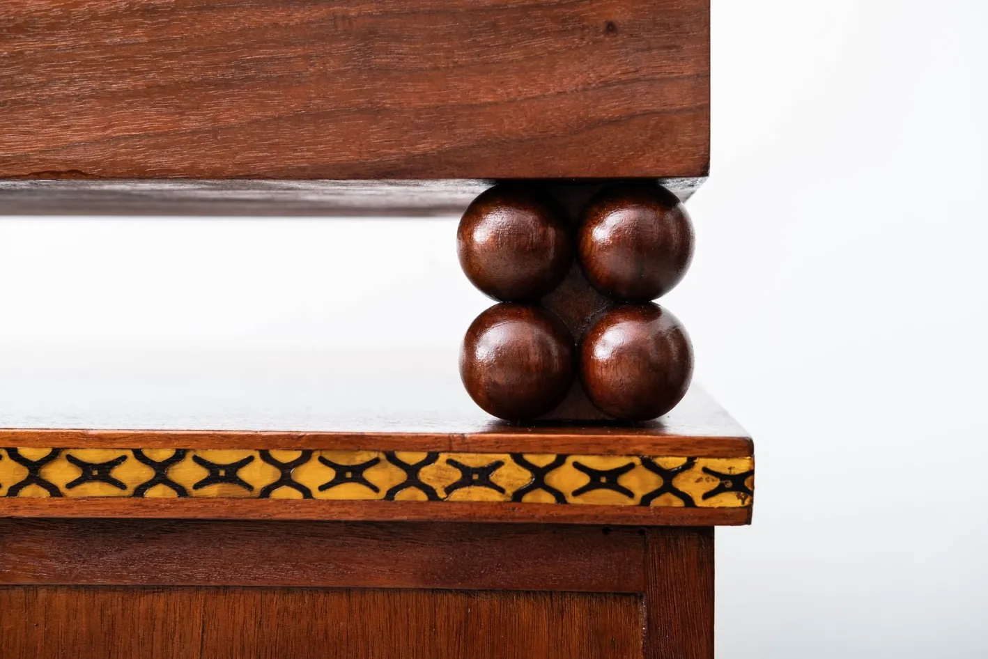 Jugendstil Schreibtisch von Matthias Feller für Moritz Ballin, München, Deutschland, 1912
