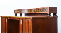 Jugendstil Schreibtisch von Matthias Feller für Moritz Ballin, München, Deutschland, 1912