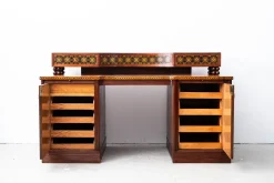 Jugendstil Schreibtisch von Matthias Feller für Moritz Ballin, München, Deutschland, 1912